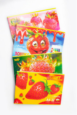 Альбом для малювання, А4, 32 аркуші, ароматизований, Тетрада